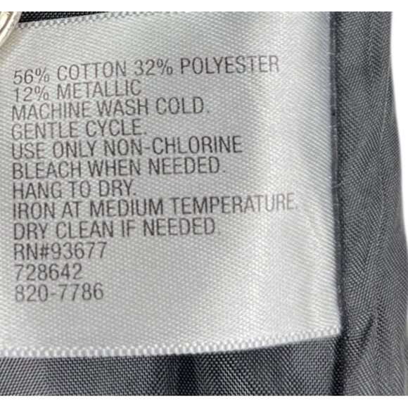 Worthington Metallic Gold Snakeskin Print Lined Skirt Size 4 - Picture 14 of 16